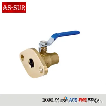 Brass Flange/Flanged Ball Valve